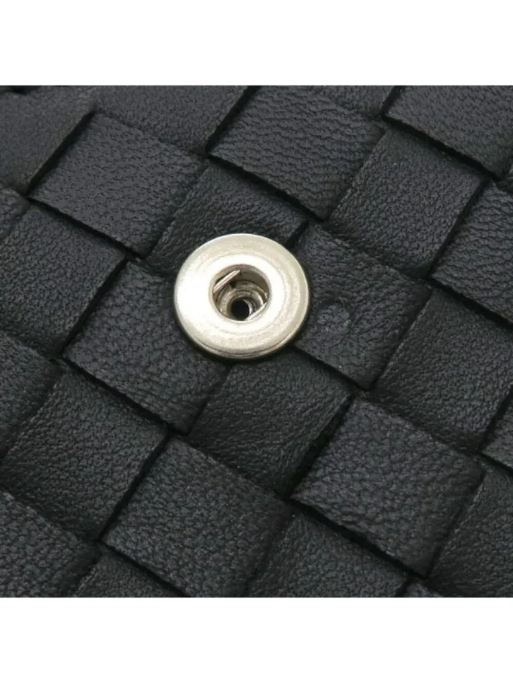 Bottega Veneta Intrecciato Bifold Compact Wallet Vintage